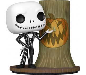 Figura POP Disney Deluxe Pesadilla Antes de Navidad 30th Anniversary Jack Skellington With Halloween Door