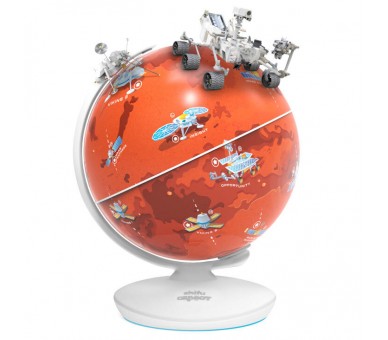 Globo terraqueo interactivo Planeta Marte Español