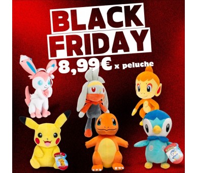 Pack oferta peluches Pokemon