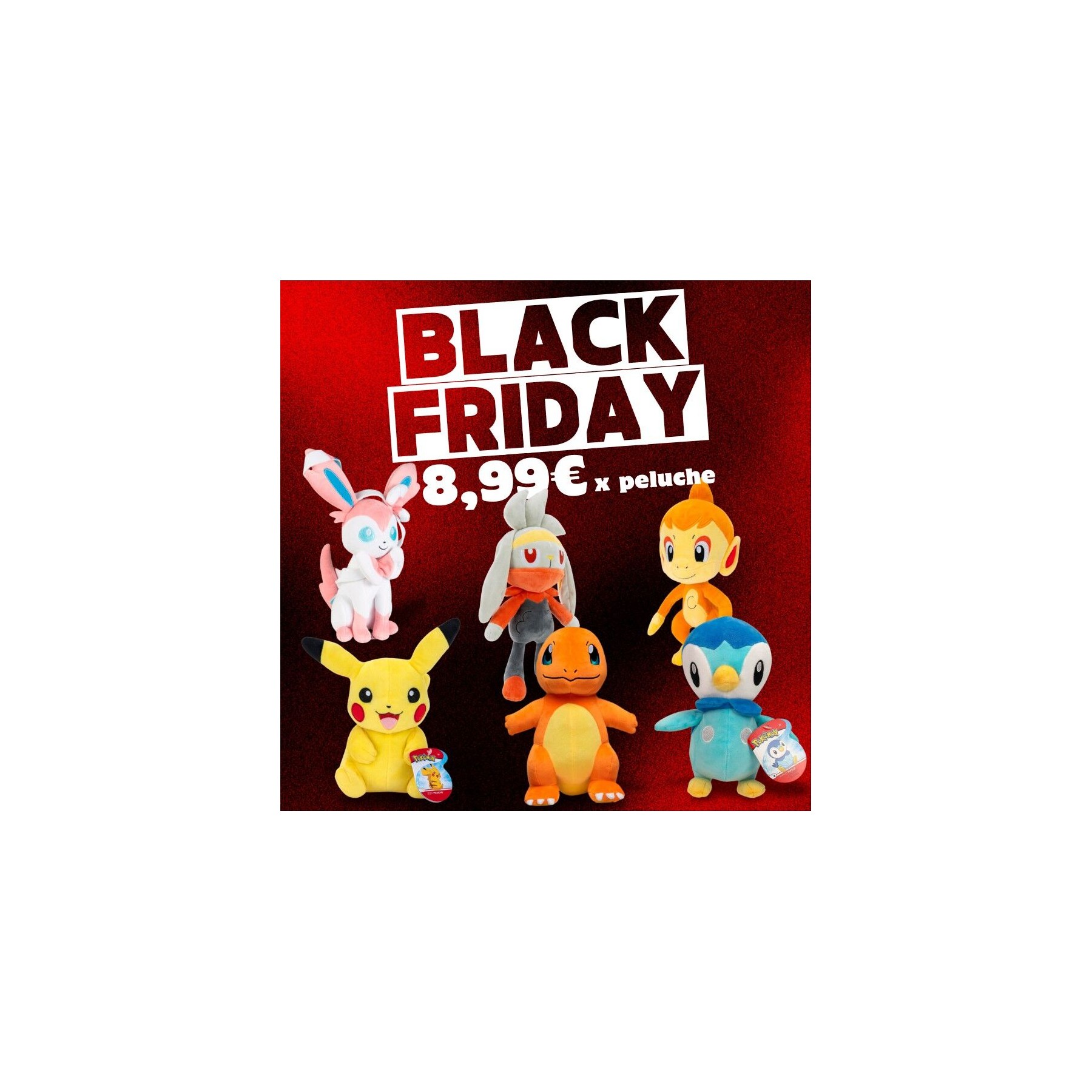 Pack oferta peluches Pokemon Pack oferta peluches Pokemon