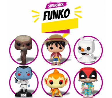 Pack oferta 6 Funko POP