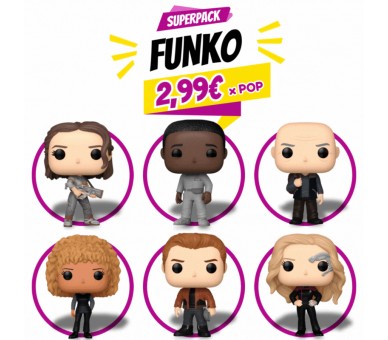 Pack oferta 6 Funko POP Alien + Star Trek