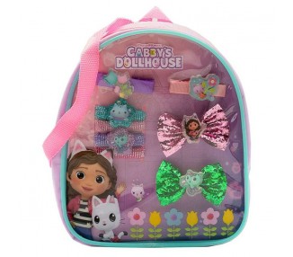 Mochila + accesorios pelo La Casa de Muñecas de Gabby