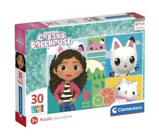 Puzzle La Casa de Muñecas de Gabby 30pzs