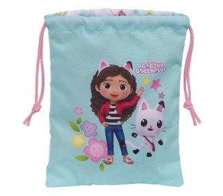 Saco merienda La Casa de Muñecas de Gabby