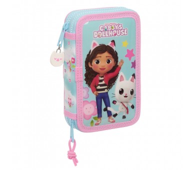 Plumier La Casa de Muñecas de Gabby doble 28pzs