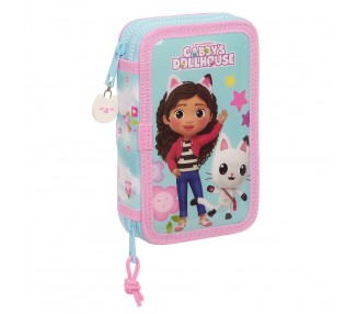 Plumier La Casa de Muñecas de Gabby doble 28pzs