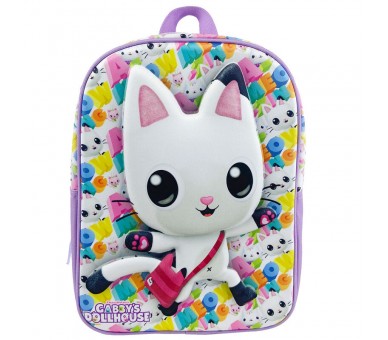 Mochila 3D La Casa de Muñecas de Gabby 30cm
