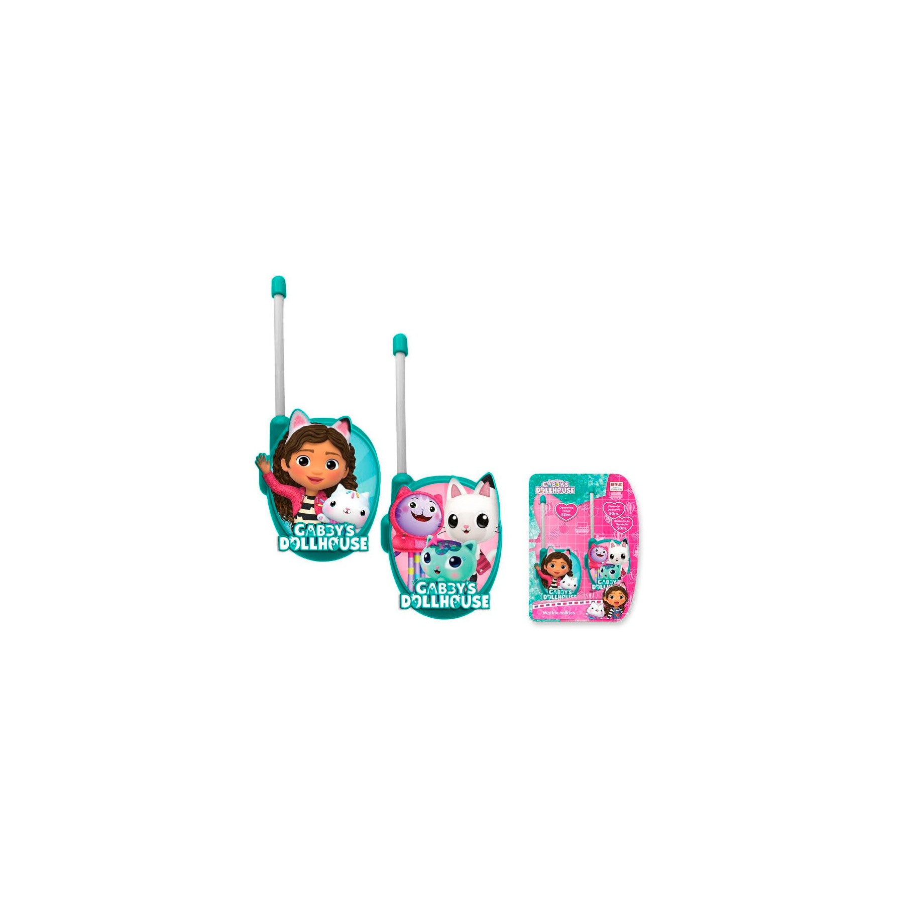 Walkie Talkie 3D La Casa de Muñecas de Gabby