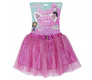 Set diadema + tutu La Casa de Muñecas de Gabby