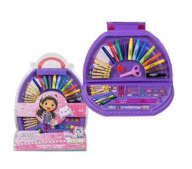 Set Papeleria La Casa de Muñecas de Gabby 50pzs