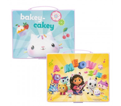 Set papeleria coloreable La Casa de Muñecas de Gabby