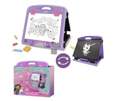 Set papeleria portatil La Casa de Muñecas de Gabby