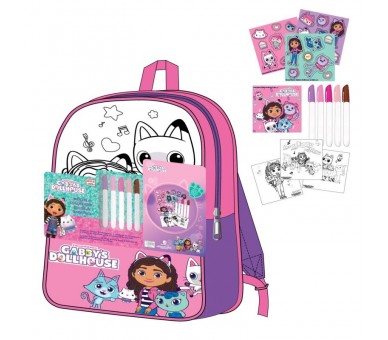 Set mochila Diy La Casa de Muñecas de Gabby