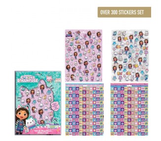 Set pegatinas La Casa de Muñecas de Gabby