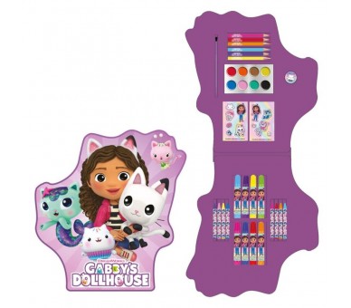 Set coloreable La Casa de Muñecas de Gabby