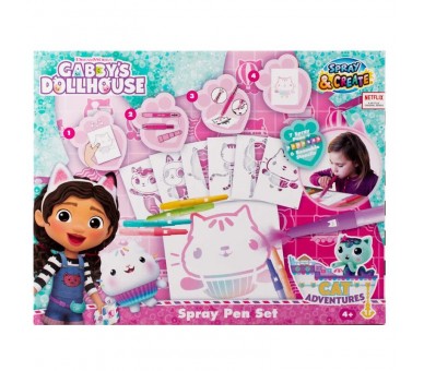 Set aerografo La Casa de Muñecas de Gabby