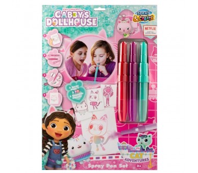 Blister aerografo La Casa de Muñecas de Gabby
