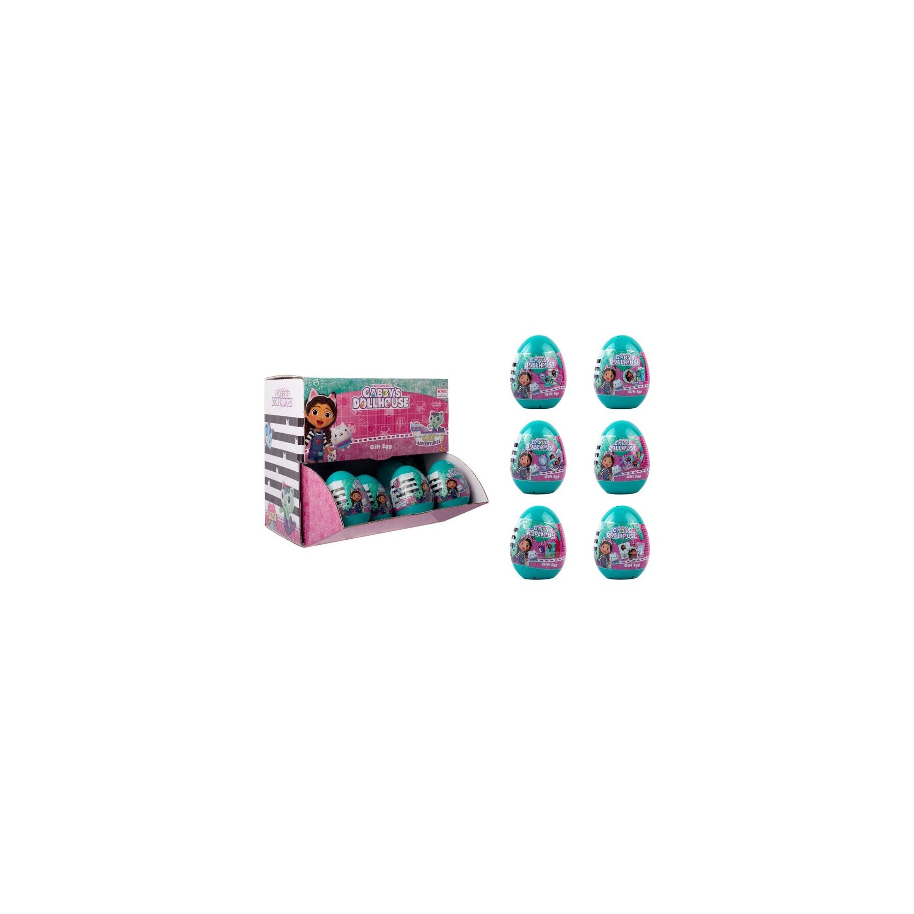 Huevo sorpresa La Casa de Muñecas de Gabby surtido