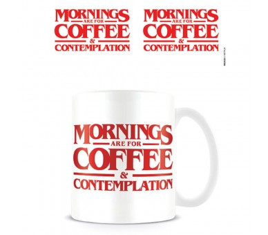 Taza Mornings are for Coffee Stranger Things