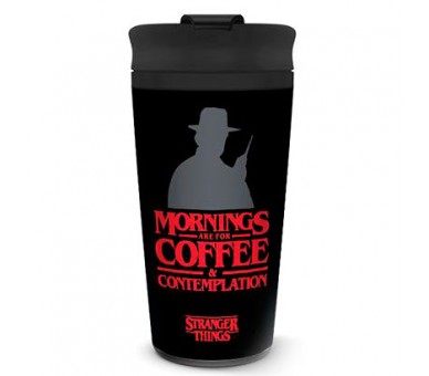 Taza viaje Coffe and Contemplation Stranger Things