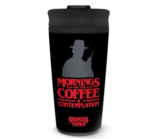 Taza viaje Coffe and Contemplation Stranger Things