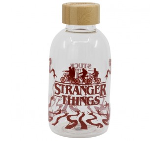 Botella cristal Stranger Things 620ml