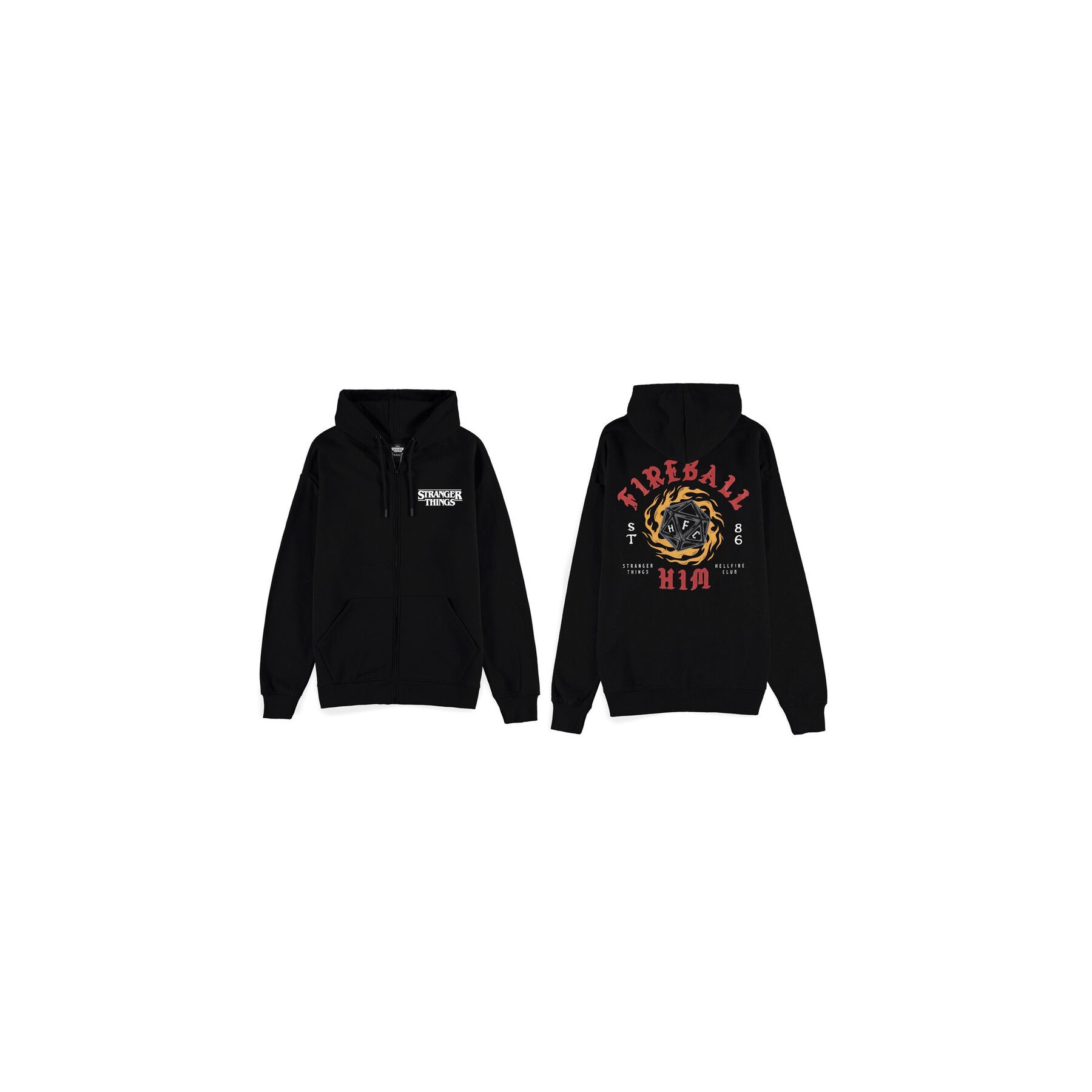 Sudadera capucha Fireball Stranger Things