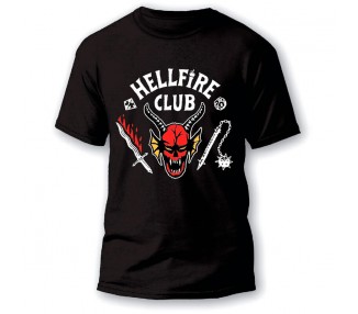 Camiseta Hellfire Club Stranger Things adulto