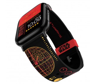 Correa Smartwatch + esferas Death Star Trench Run Star Was