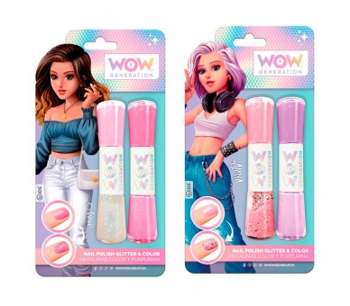Pintauñas purpurina Wow Generation surtido