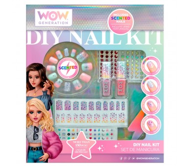 Blister set manicura perfumadas Wow Generation