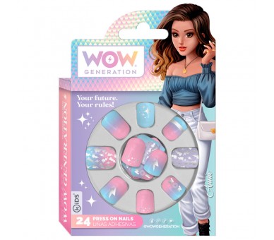 Blister set uñas adhesivas Wow Generation