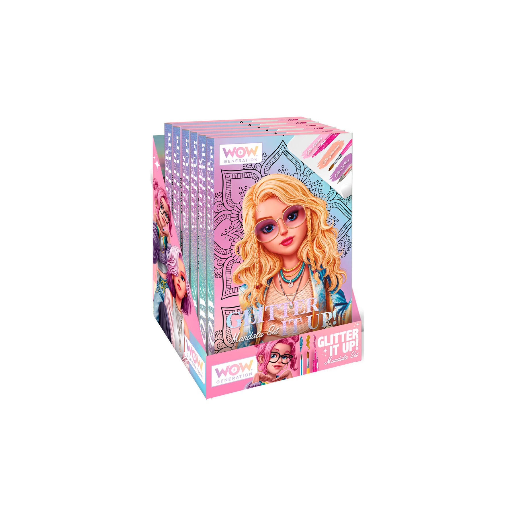 Set colorear mandalas Wow Generation