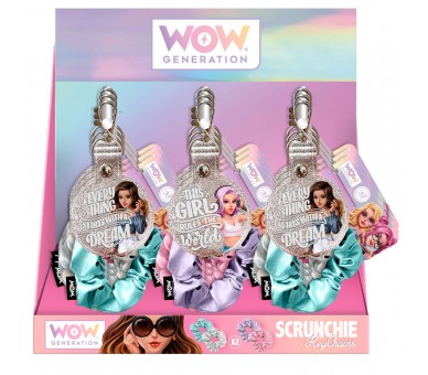 Blister llavero + coletero Wow Generation surtido