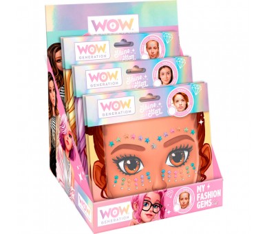 Pegatinas faciales Wow Generation surtido
