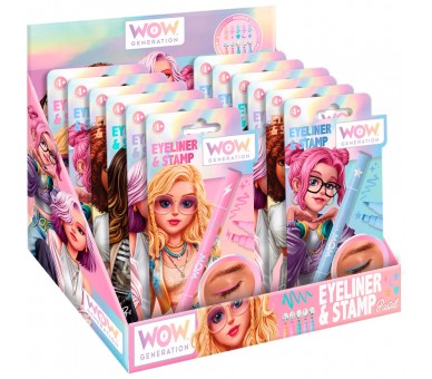 Delineador de ojos + sello facial Wow Generation surtido