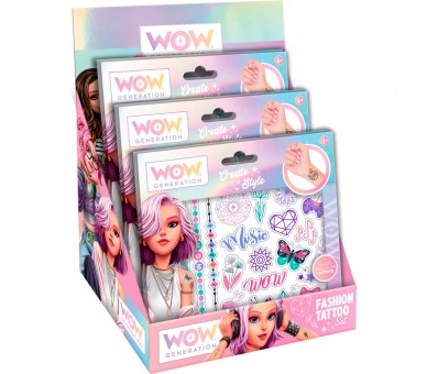 Set de tatuajes Wow Generation