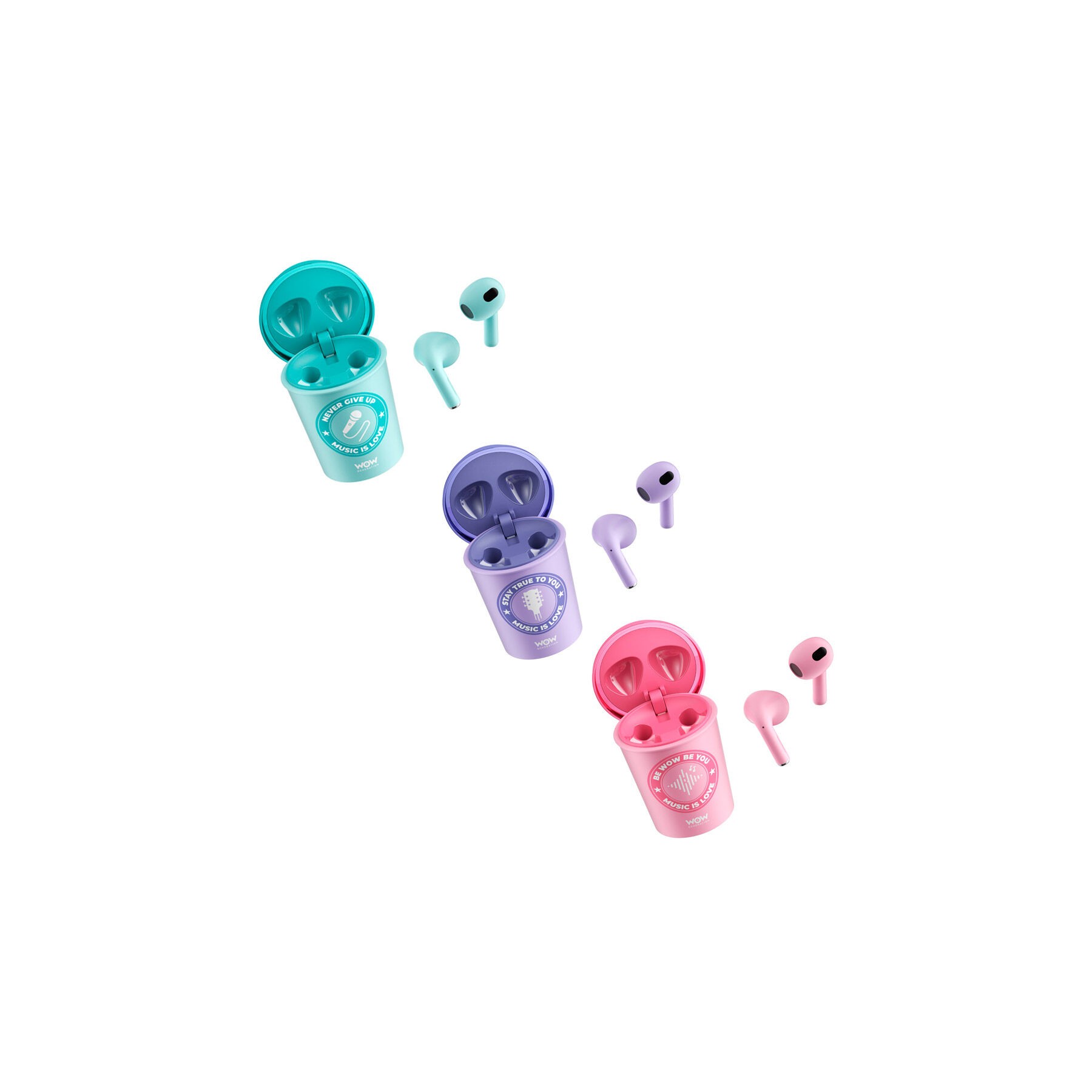 Auriculares inalambricos Vaso Wow Generation surtido