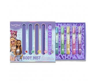 Set 5 Bruma Corporal Perfumada Wow Generation