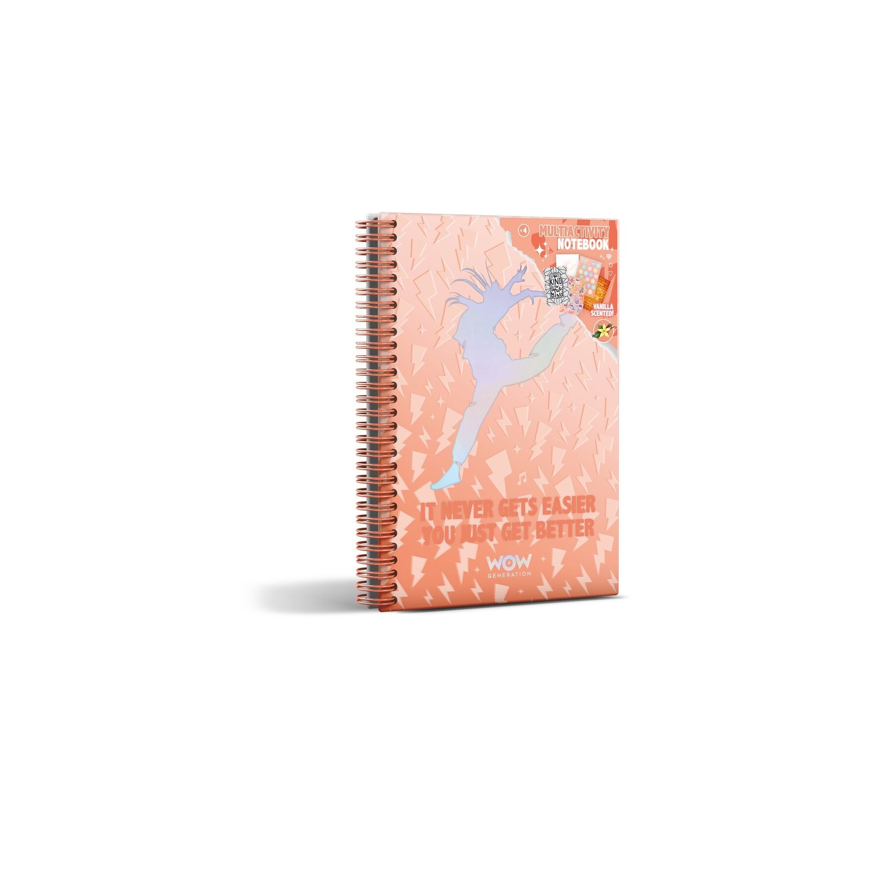 Cuaderno A5 Bailarina Megan Wow Generation