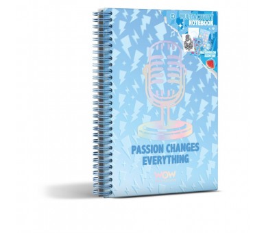 Cuaderno A5 Cantante Emma Wow Generation