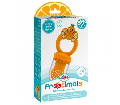 Chupete silicona para fruta Orangiefly Frootimals