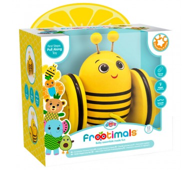 Arrastrador primeros pasos madera Bizzy Lemonbee Frootimals