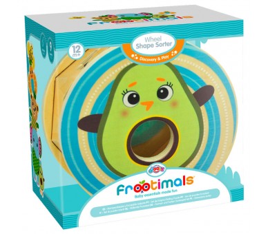 Encajable formas madera Miss Pio Chickicado Frootimals