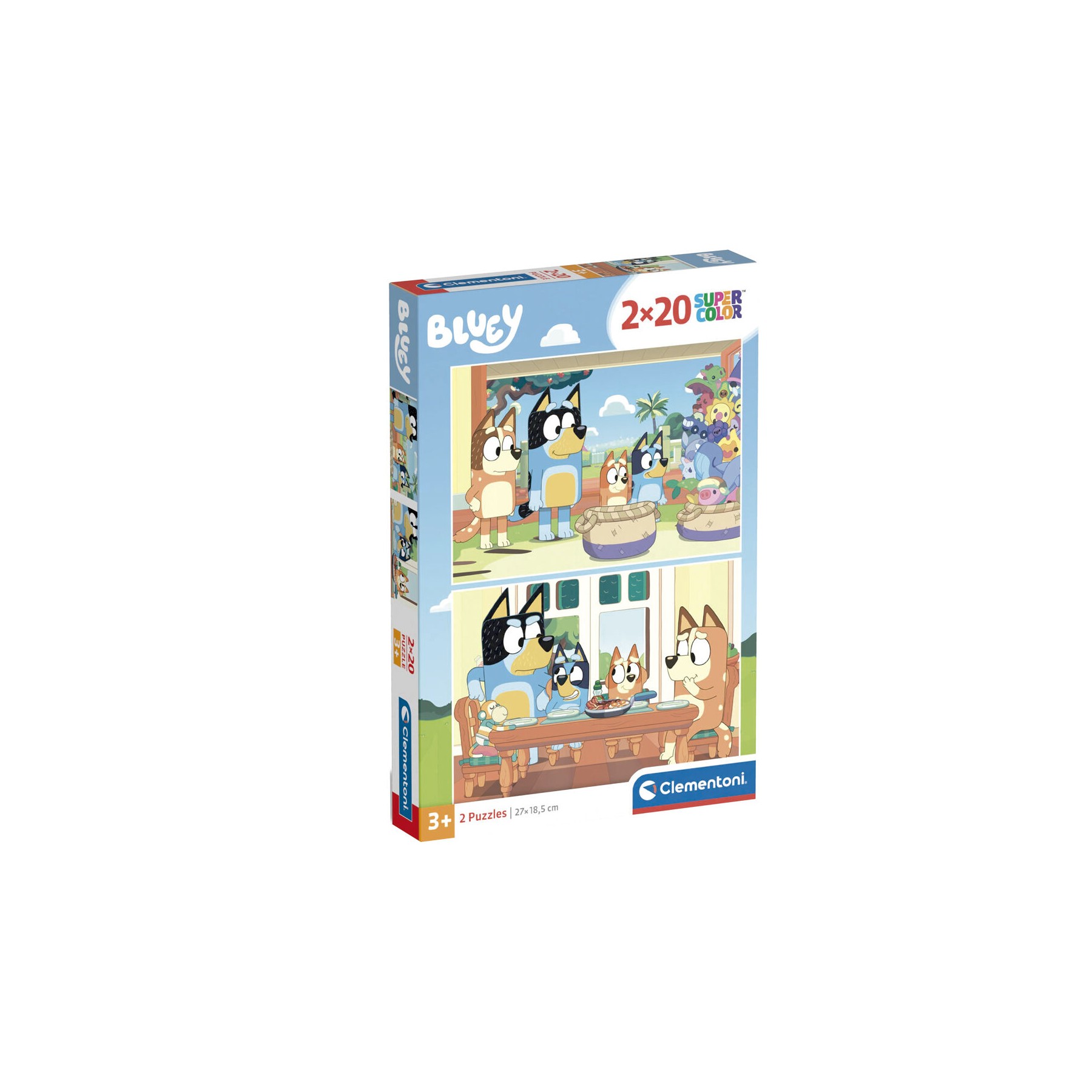 Puzzle Bluey 2x20pzs