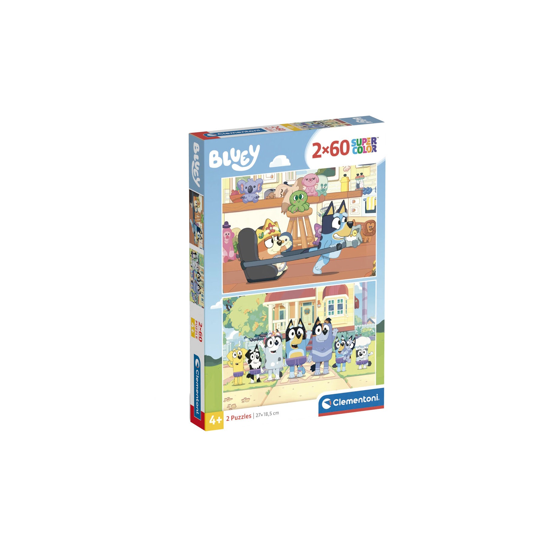 Puzzle Bluey 2x60pzs