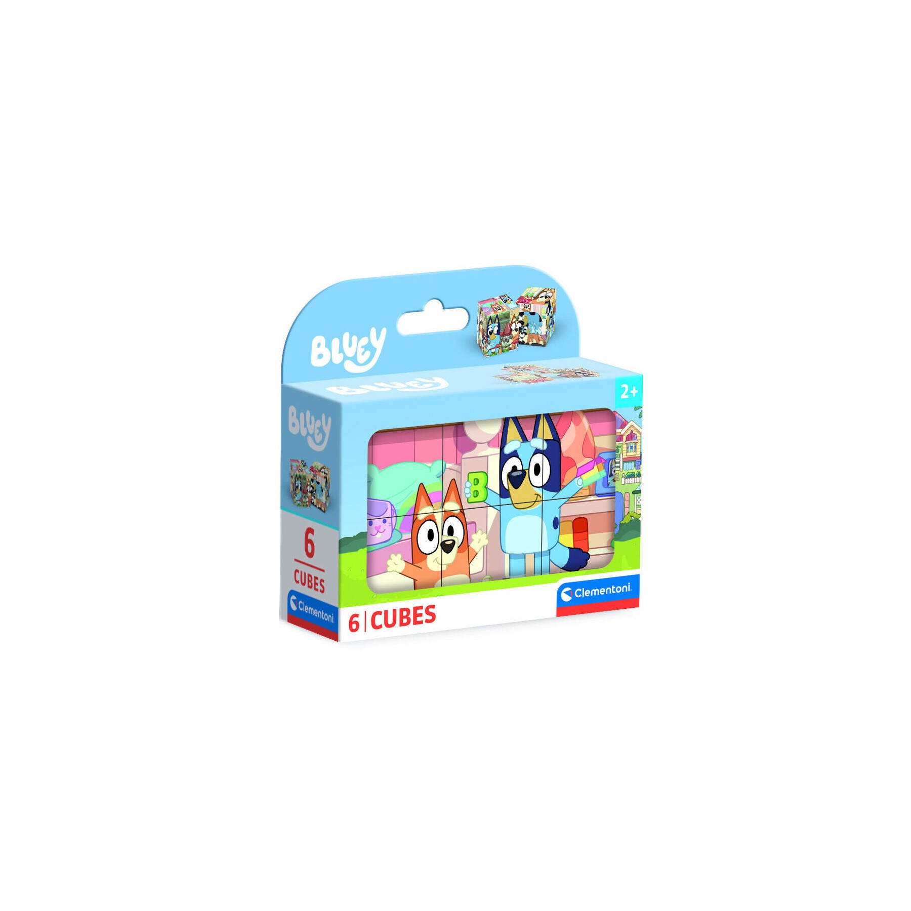 Puzzle cubo Bluey 6pzs