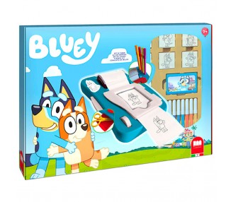 Maquina de pegatinas Bluey