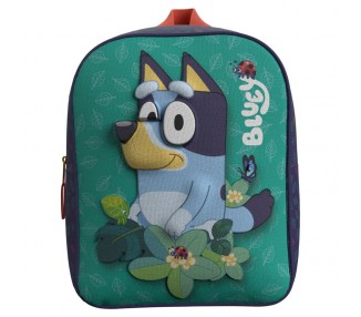Mochila 3D Leaves Bluey 30cm